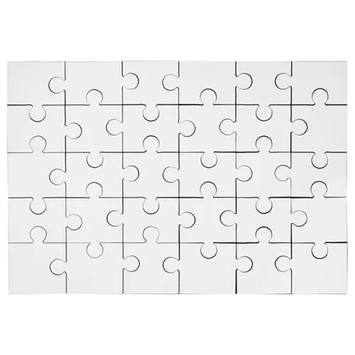 Rompecabezas A4 de madera 30 piezas