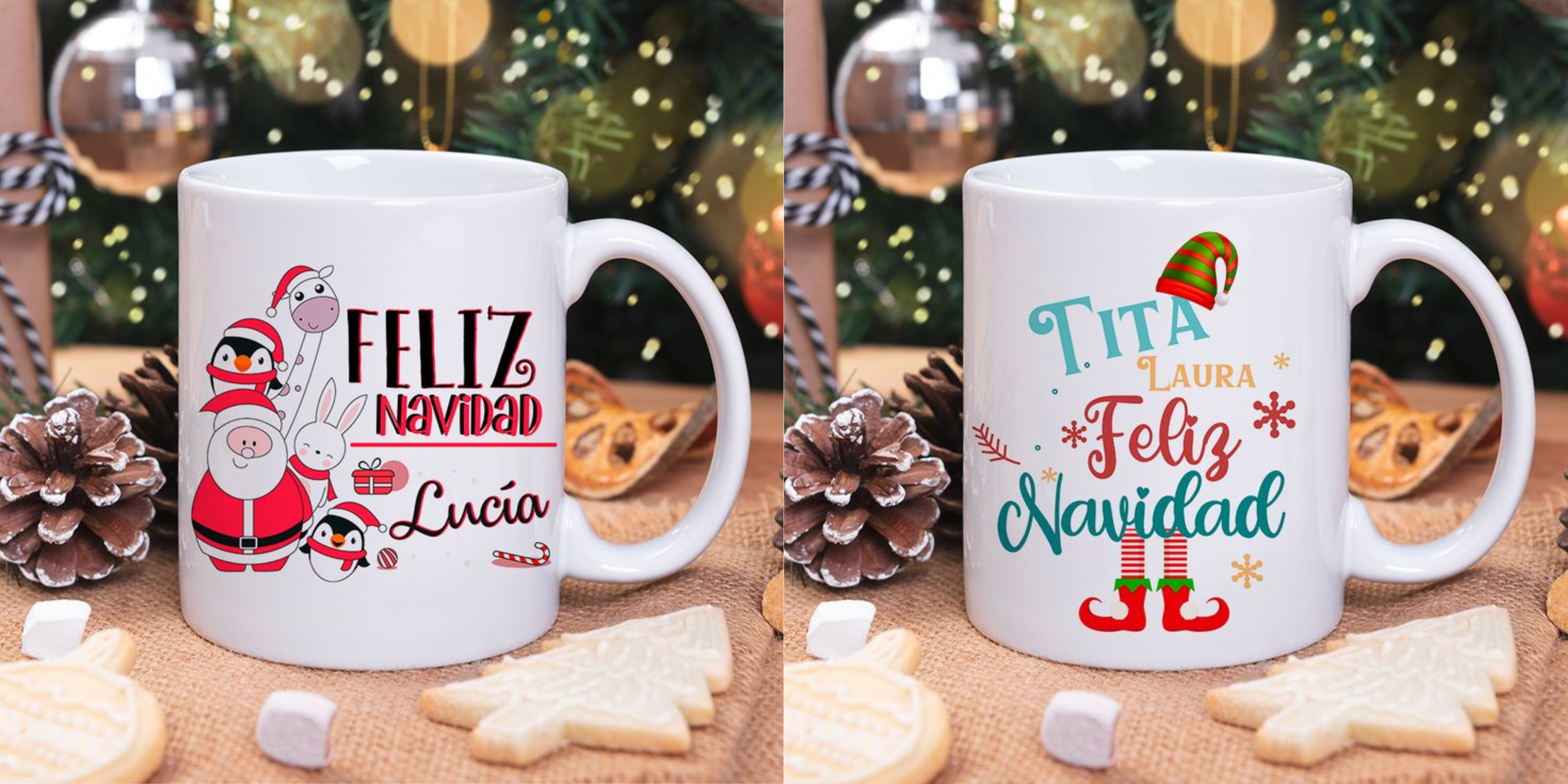 TAZAS NAVIDEÑAS